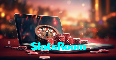 SlotsRoom casino presented on mobile device in Pakistan with slots and live games